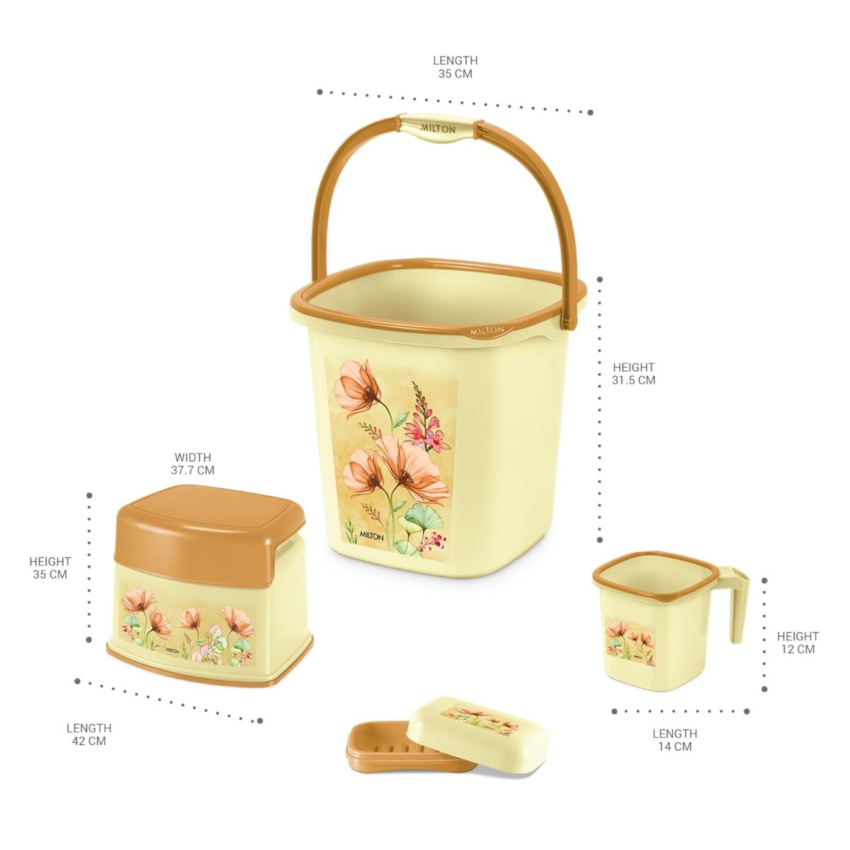 Swish Bathroom Set 4 Pcs Jr (Printed) - Image 5