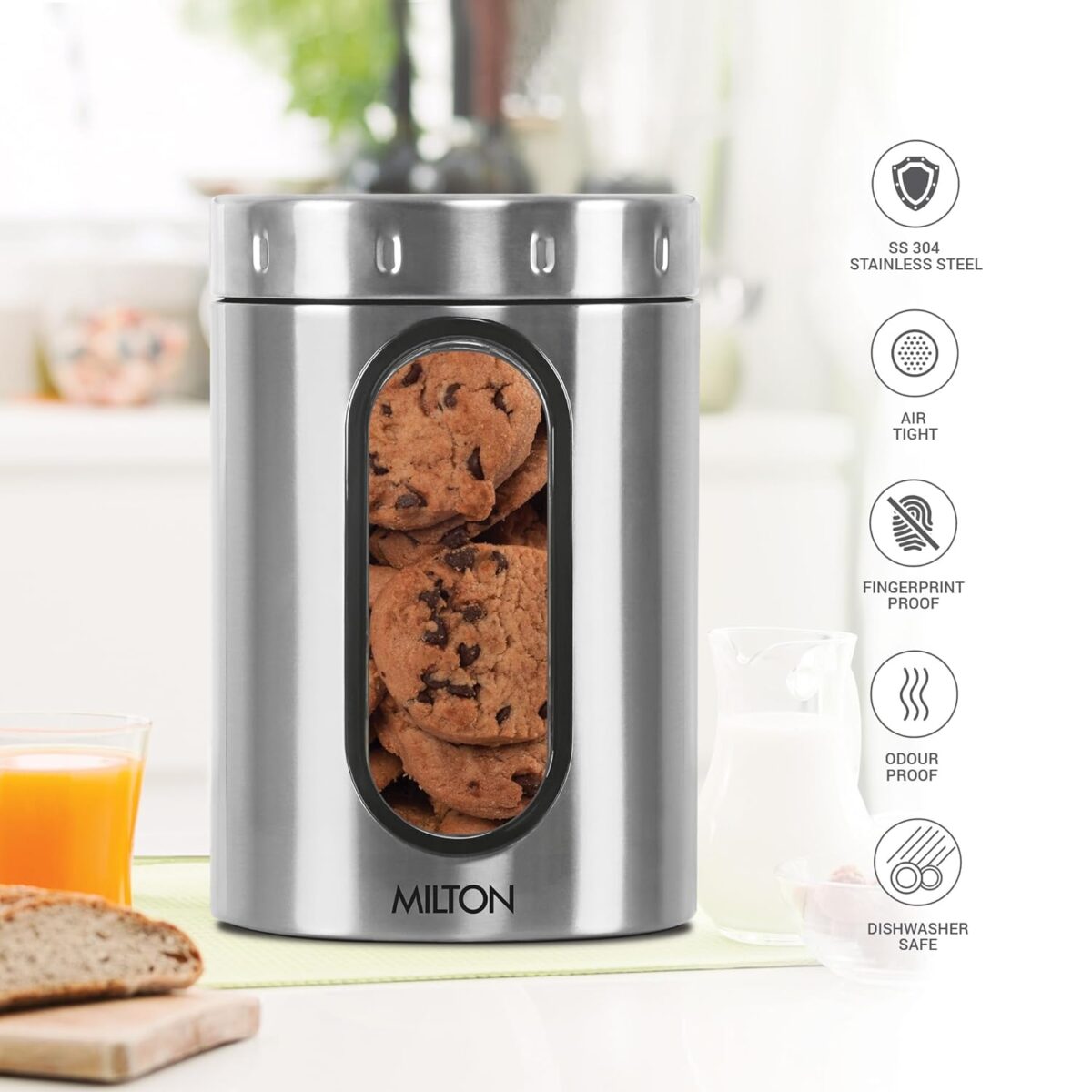 Steel Crispy Jar 1500 - Image 3