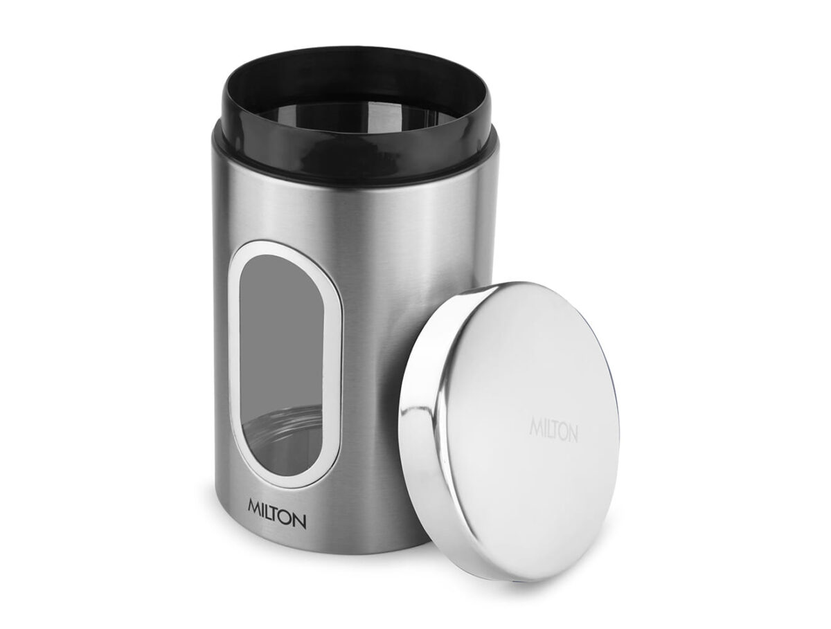 Steel Clear Round Jar 200 - Image 4